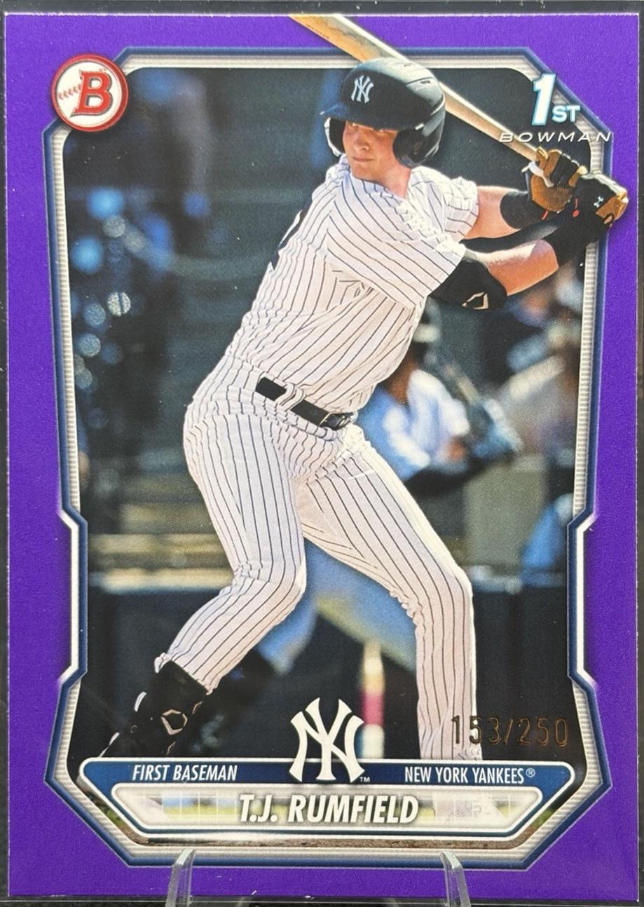 T.J. Rumfield [Purple Border] #BP-134