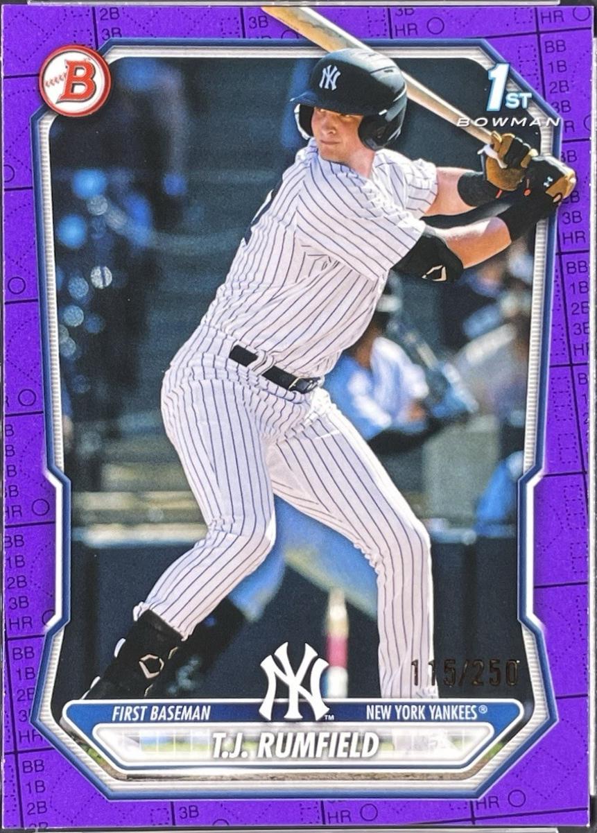T.J. Rumfield [Purple Pattern] #BP-134