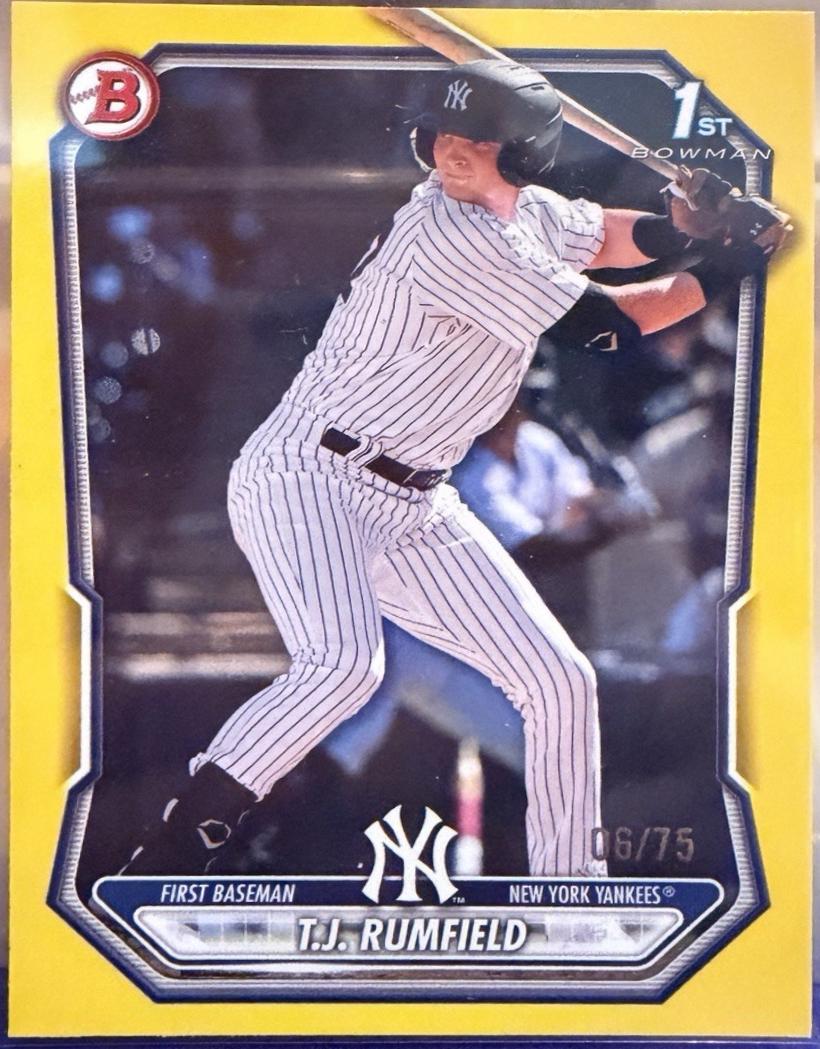 T.J. Rumfield [Yellow Border] #BP-134
