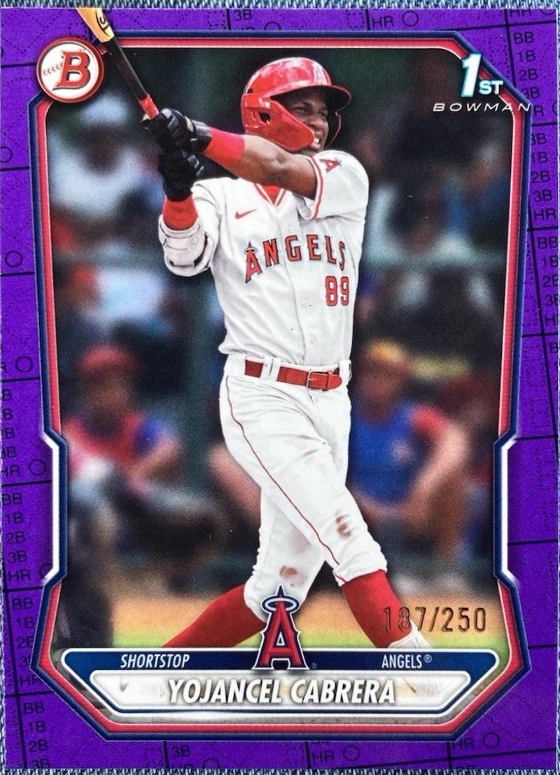 Yojancel Cabrera [Purple Pattern] #BP-3