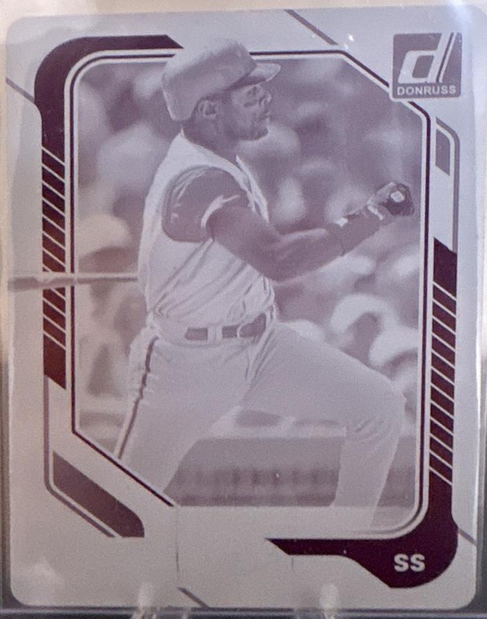 Barry Larkin [Printing Plate] #48
