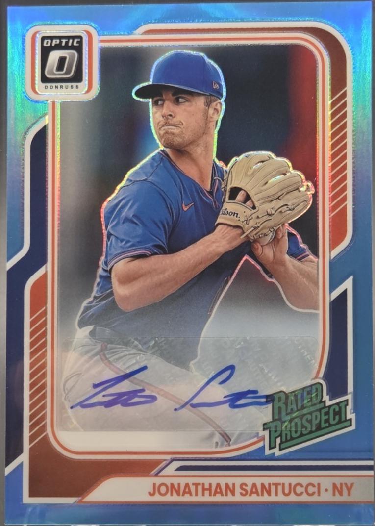 Jonathan Santucci [Carolina Blue Optic Signature] #138
