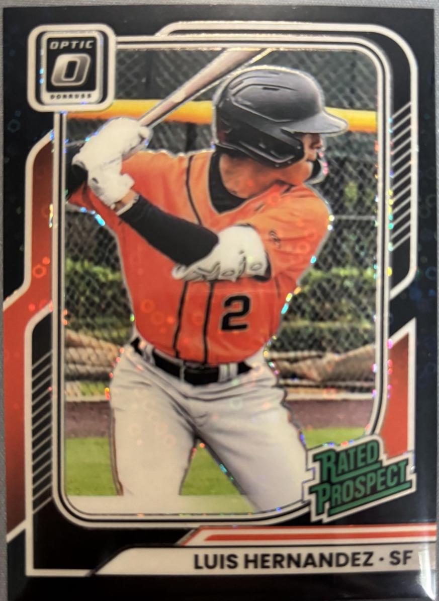 Luis Hernandez [Black Pandora Optic] #200