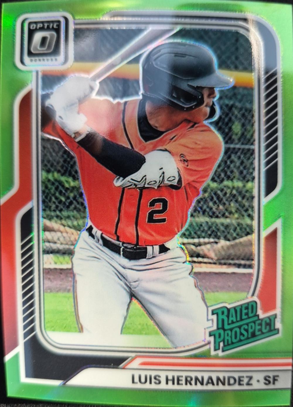 Luis Hernandez [Green Optic] #200