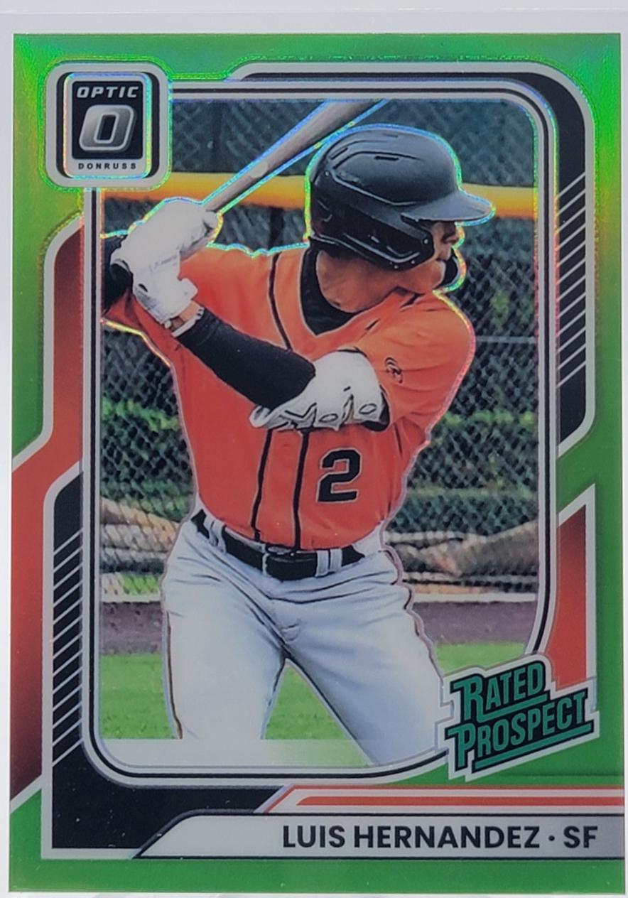 Luis Hernandez [Lime Green Optic] #200
