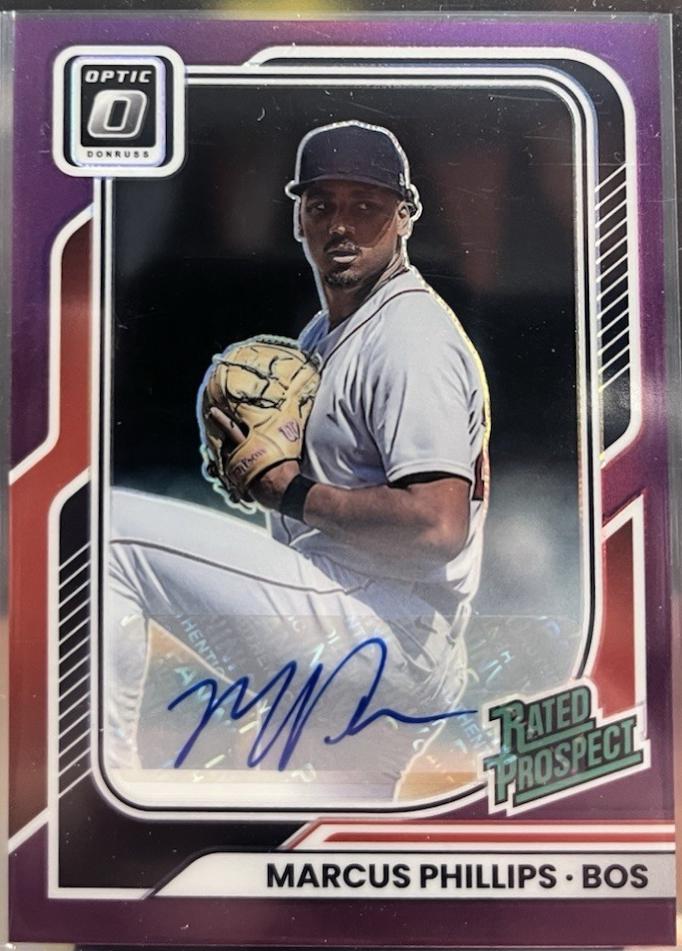 Marcus Phillips [Purple Optic Signature] #186