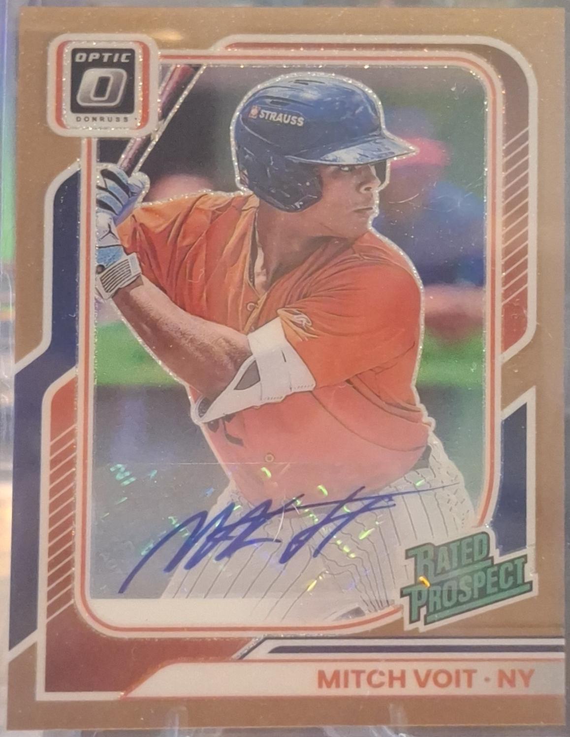 Mitch Voit [Copper Glitter Optic Signature] #174