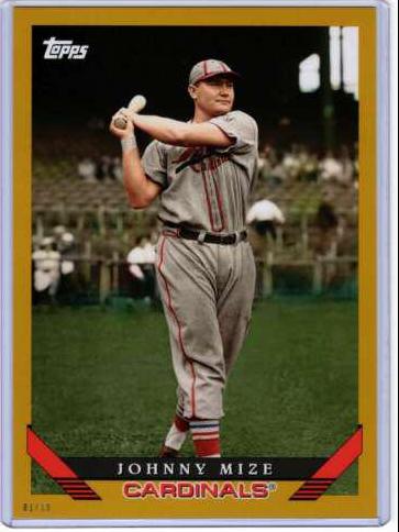 Johnny Mize [5X7 Gold] #249