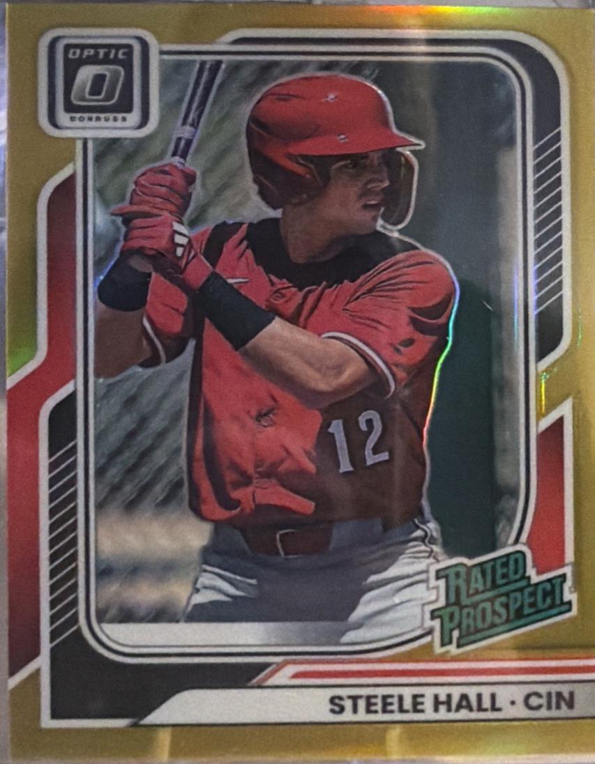 Steele Hall [Gold Optic] #150