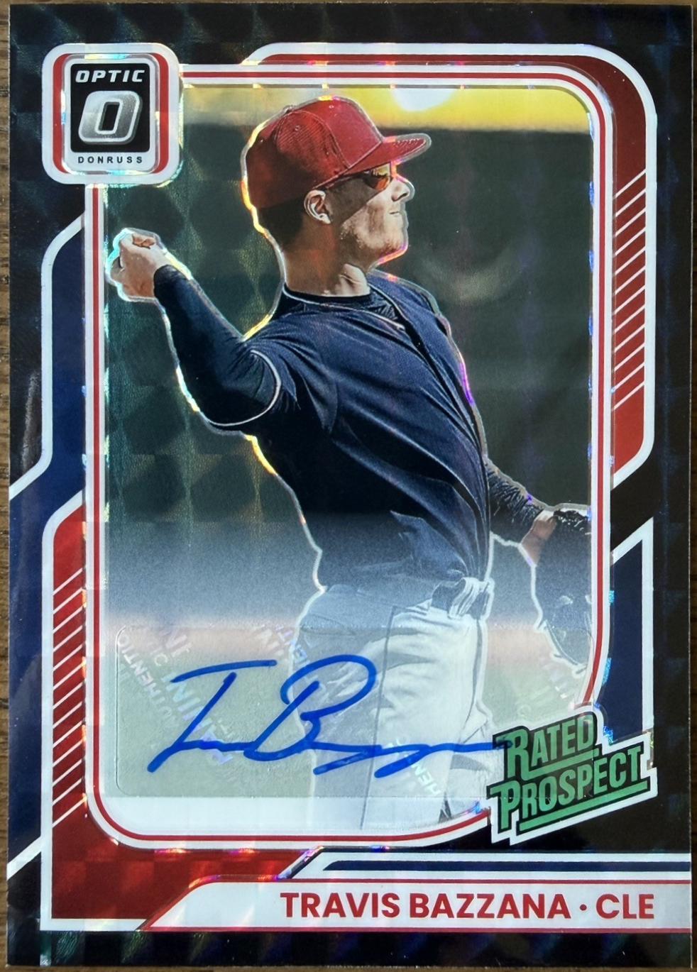 Travis Bazzana [Black Finite Optic Signature] #164