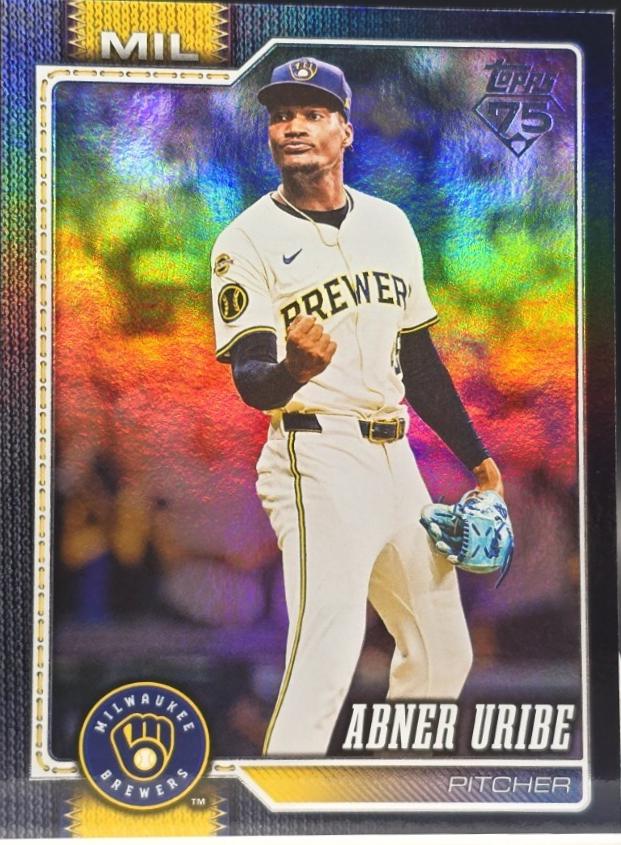 Abner Uribe [Black Rainbow Foil] #651