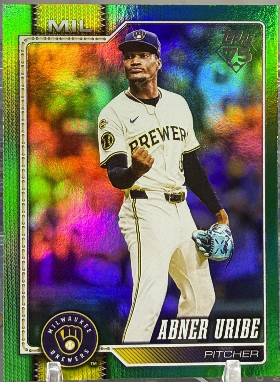 Abner Uribe [Holo Foil Green] #651