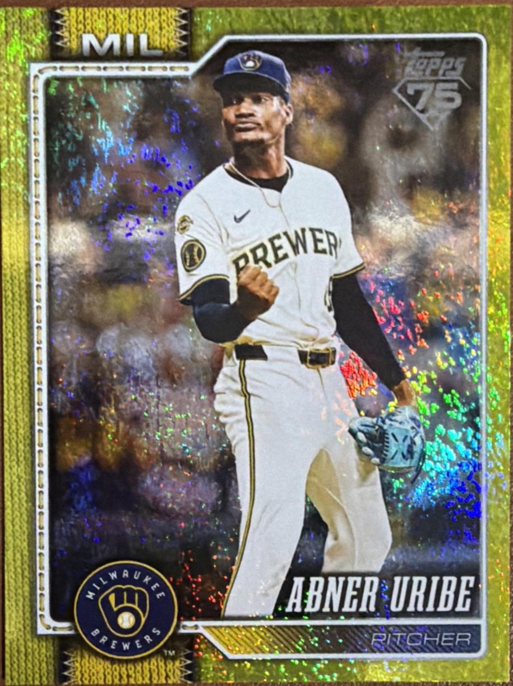 Abner Uribe [Holo Foil Yellow] #651