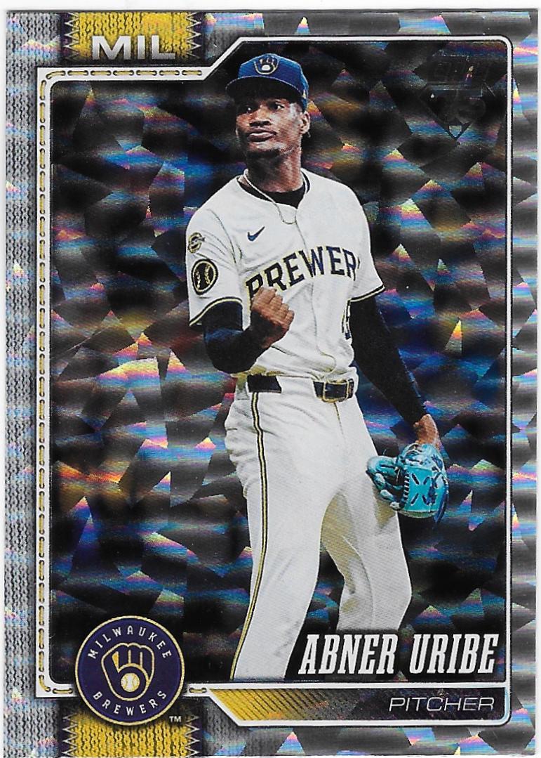 Abner Uribe [Silver Crackle Foil] #651