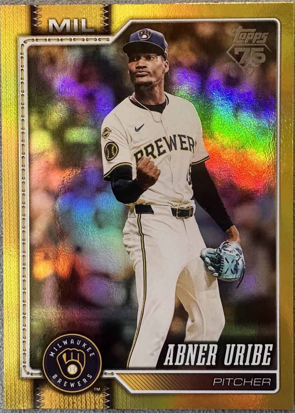 Abner Uribe [Yellow Rainbow Foil] #651