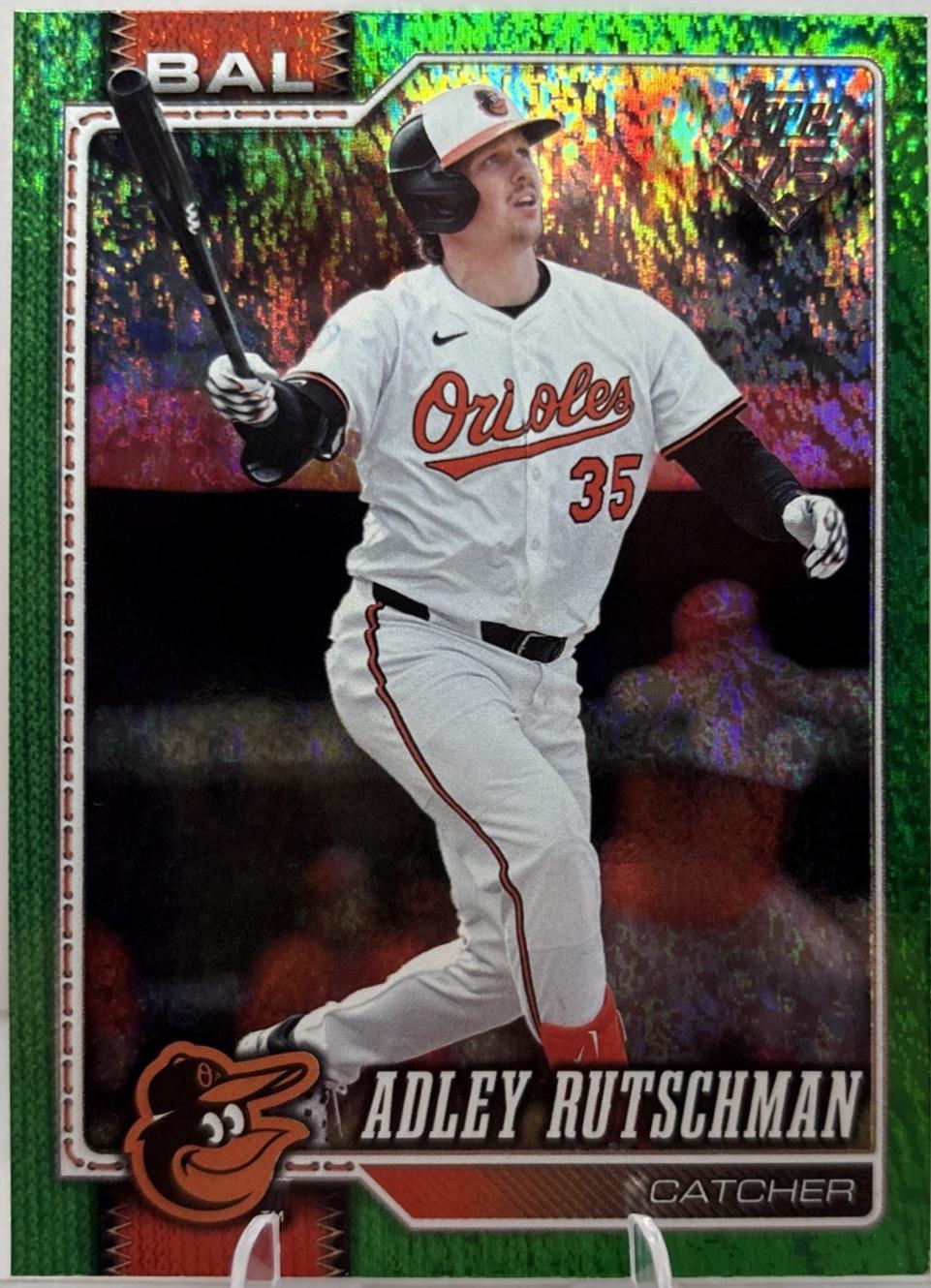 Adley Rutschman [Green Diamante Foil] #358