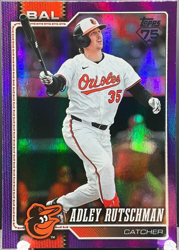 Adley Rutschman [Purple Rainbow Foil] #358