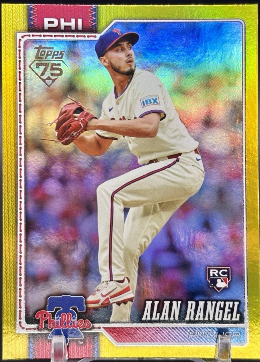 Alan Rangel [Yellow Rainbow Foil] #572