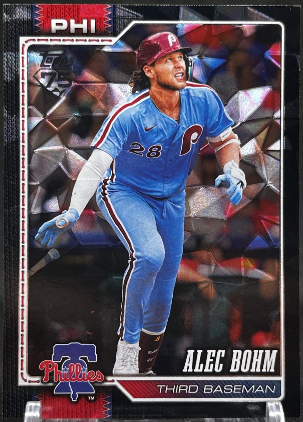 Alec Bohm [Black Diamante Foil] #377