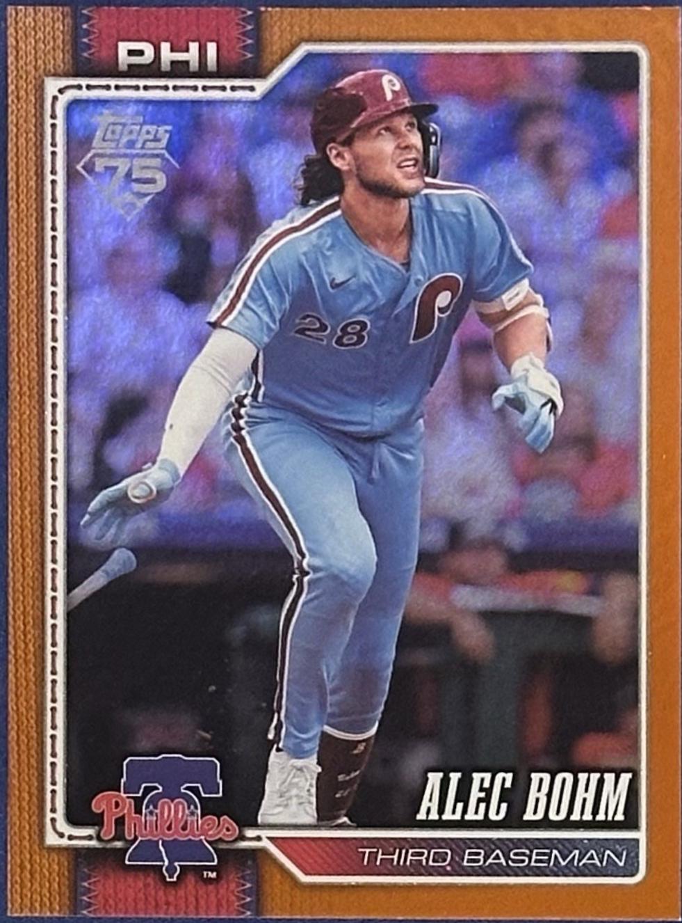 Alec Bohm [Holo Foil Orange] #377