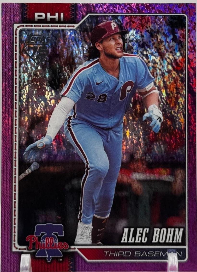 Alec Bohm [Holo Foil Pink] #377