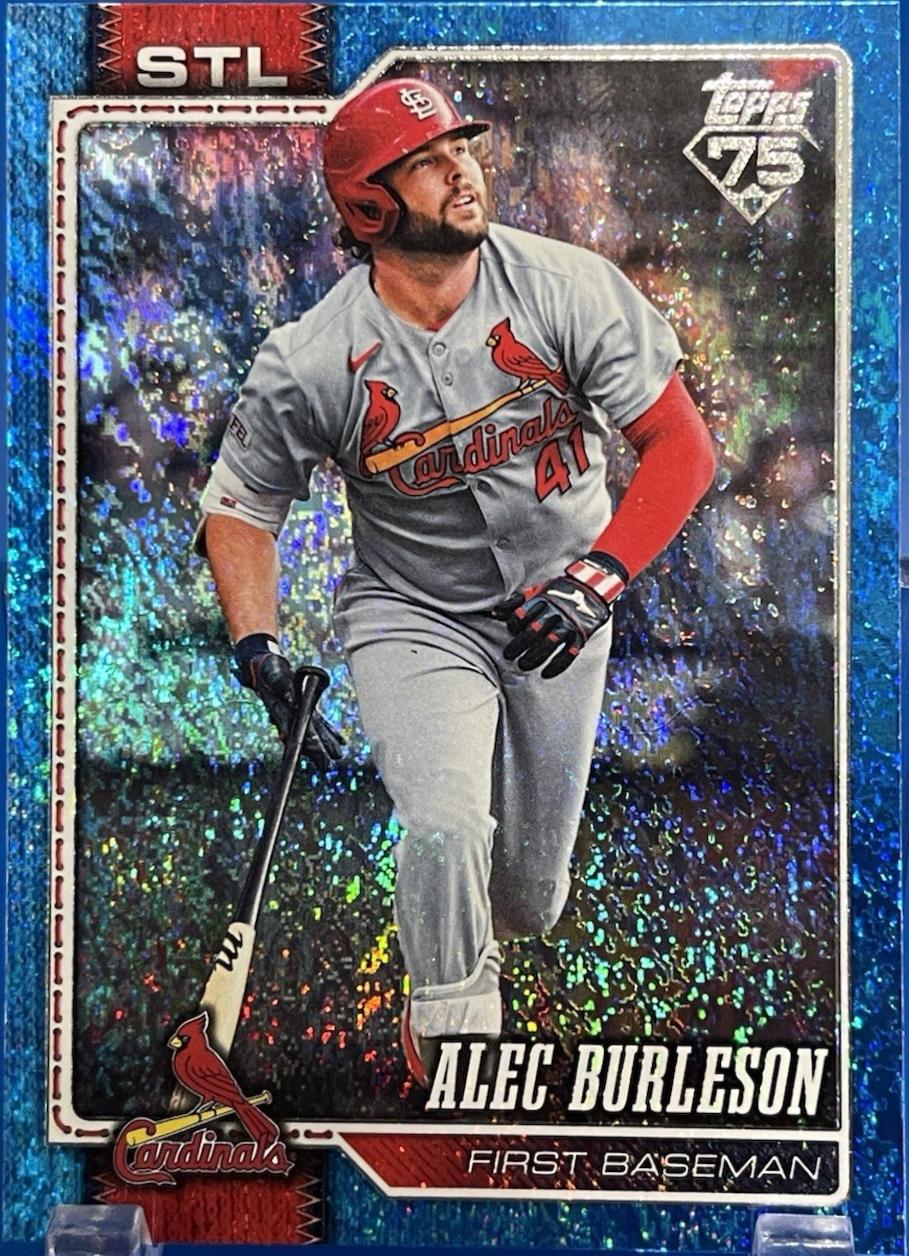 Alec Burleson [Holo Foil Blue] #573