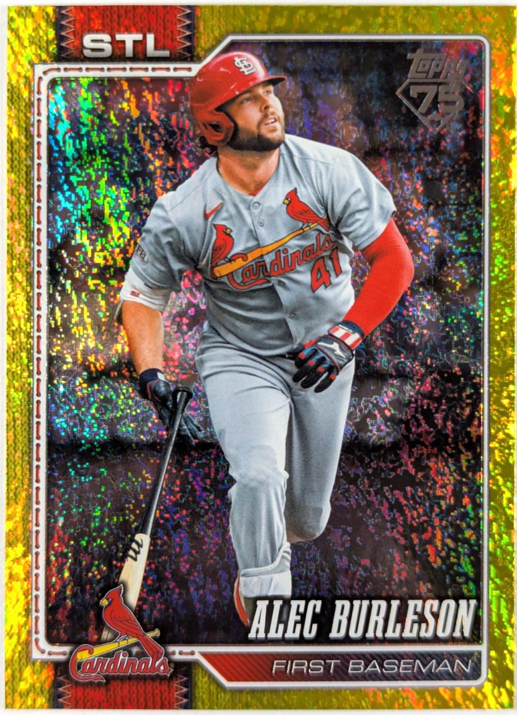 Alec Burleson [Holo Foil Yellow] #573