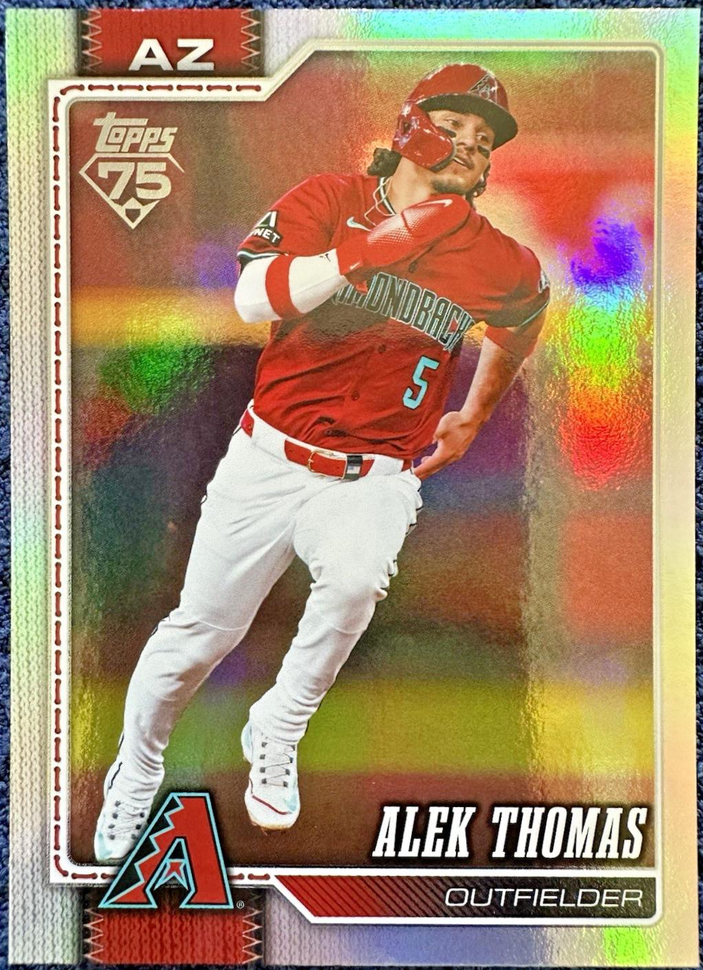 Alek Thomas [Rainbow Foil] #482