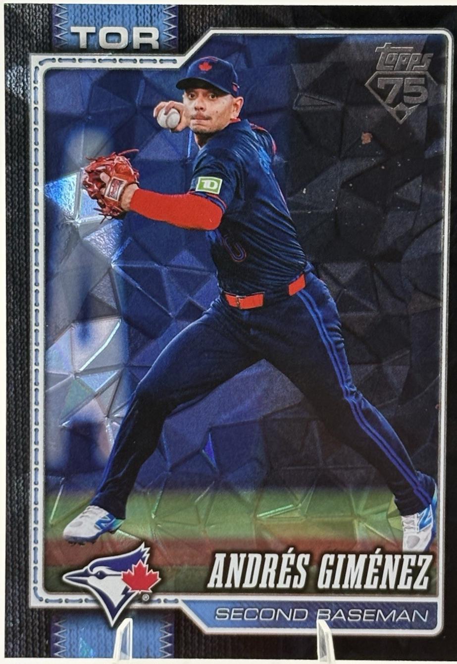 Andres Gimenez [Black Diamante Foil] #588