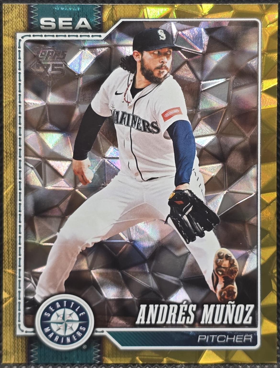 Andres Munoz [Gold Diamante Foil] #574