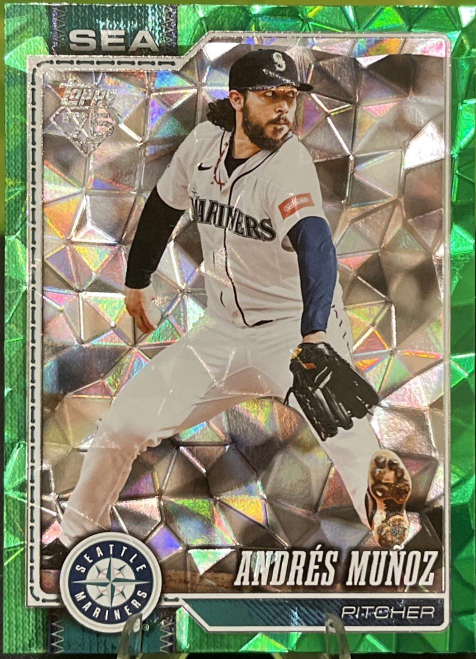 Andres Munoz [Green Diamante Foil] #574