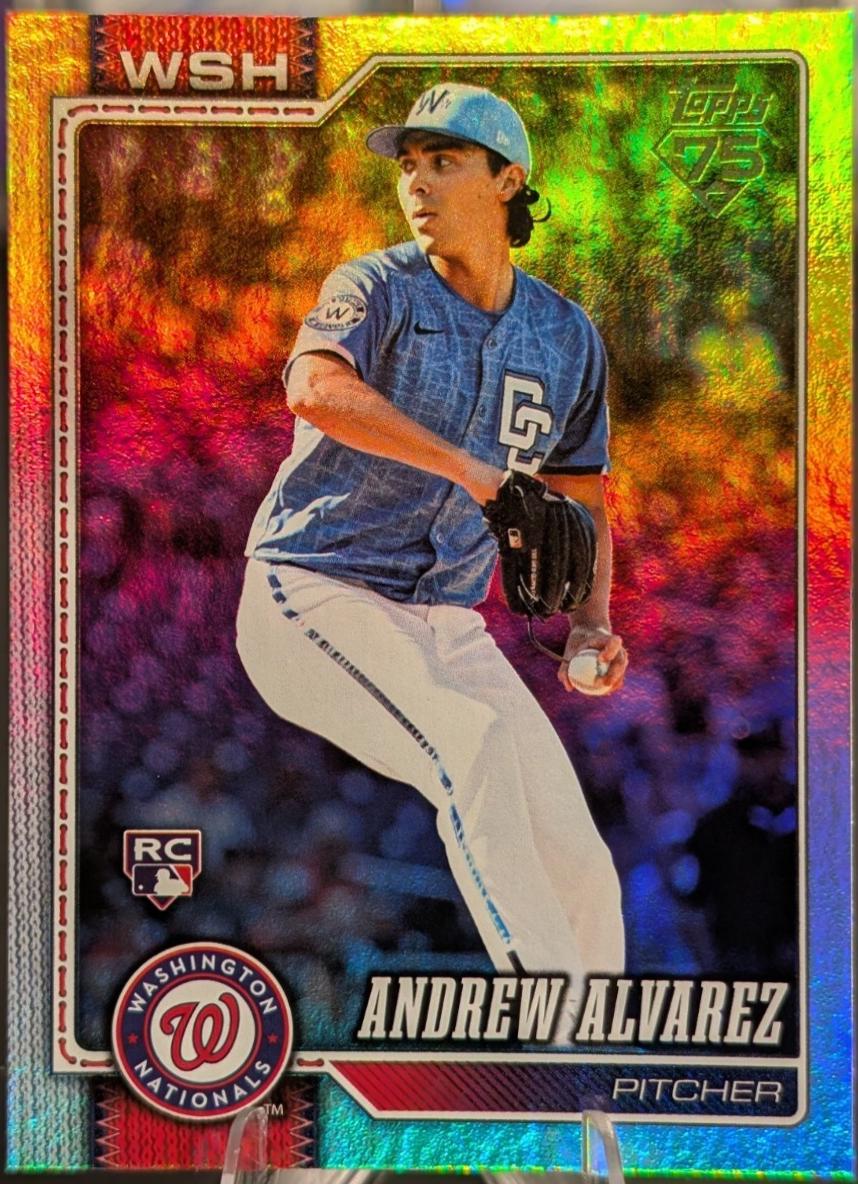 Andrew Alvarez [Rainbow Foil] #520