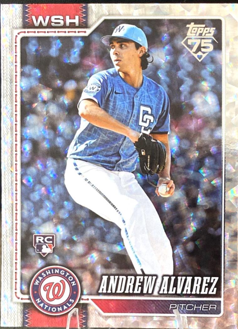 Andrew Alvarez [Silver Crackle Foil] #520