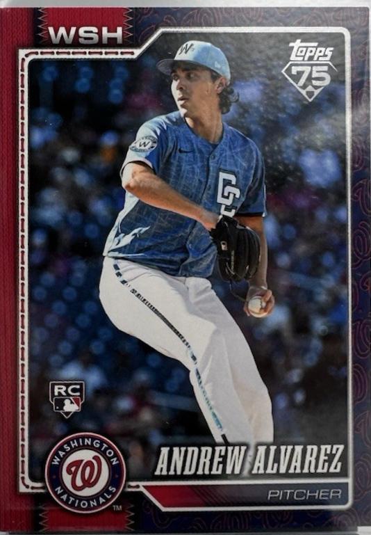 Andrew Alvarez [Team Color Border Variation] #520
