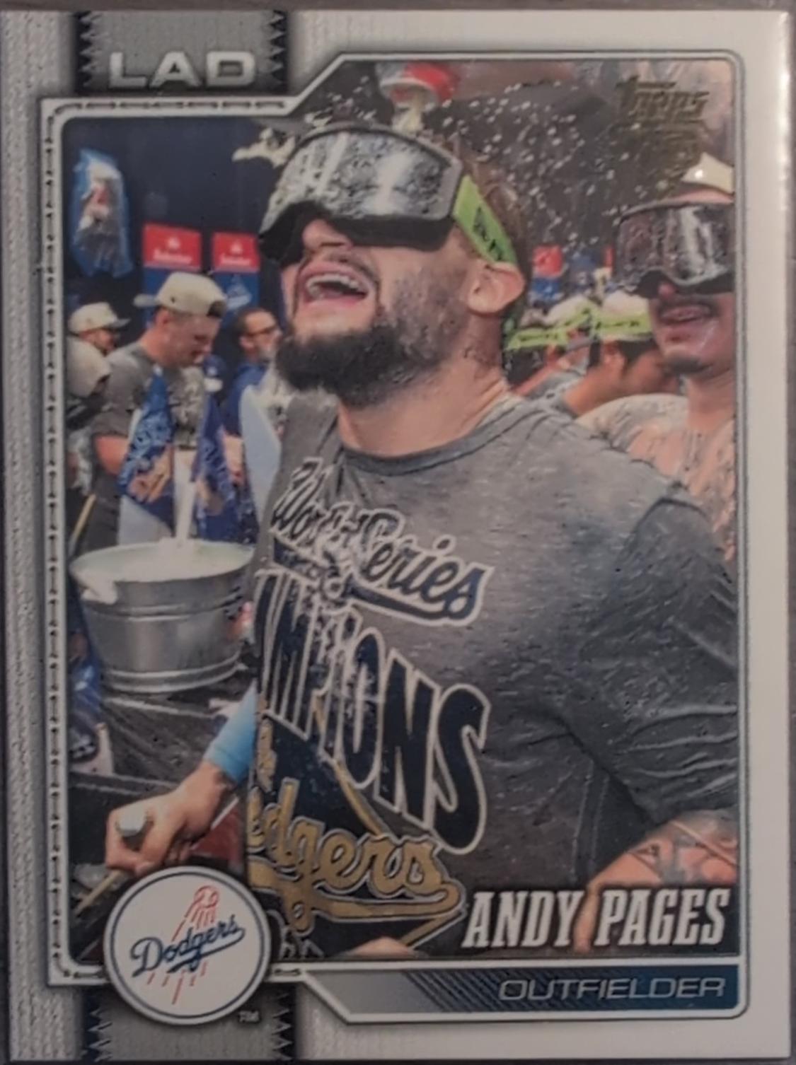 Andy Pages [Golden Mirror Variation] #414