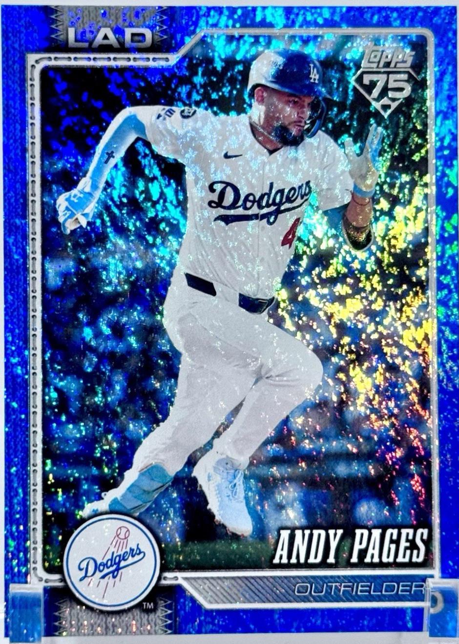 Andy Pages [Holo Foil Blue] #414