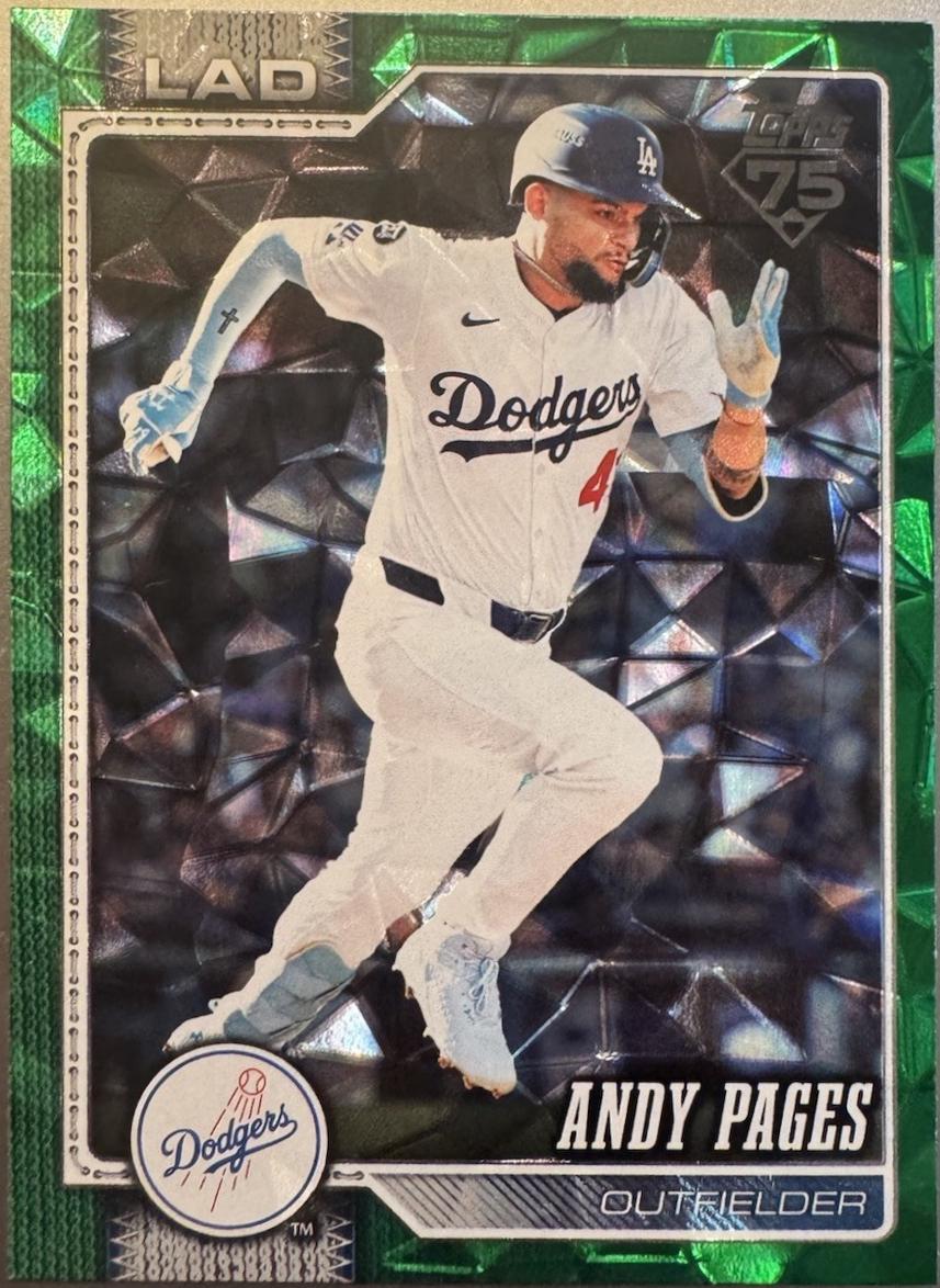 Andy Pages [Holo Foil Green] #414