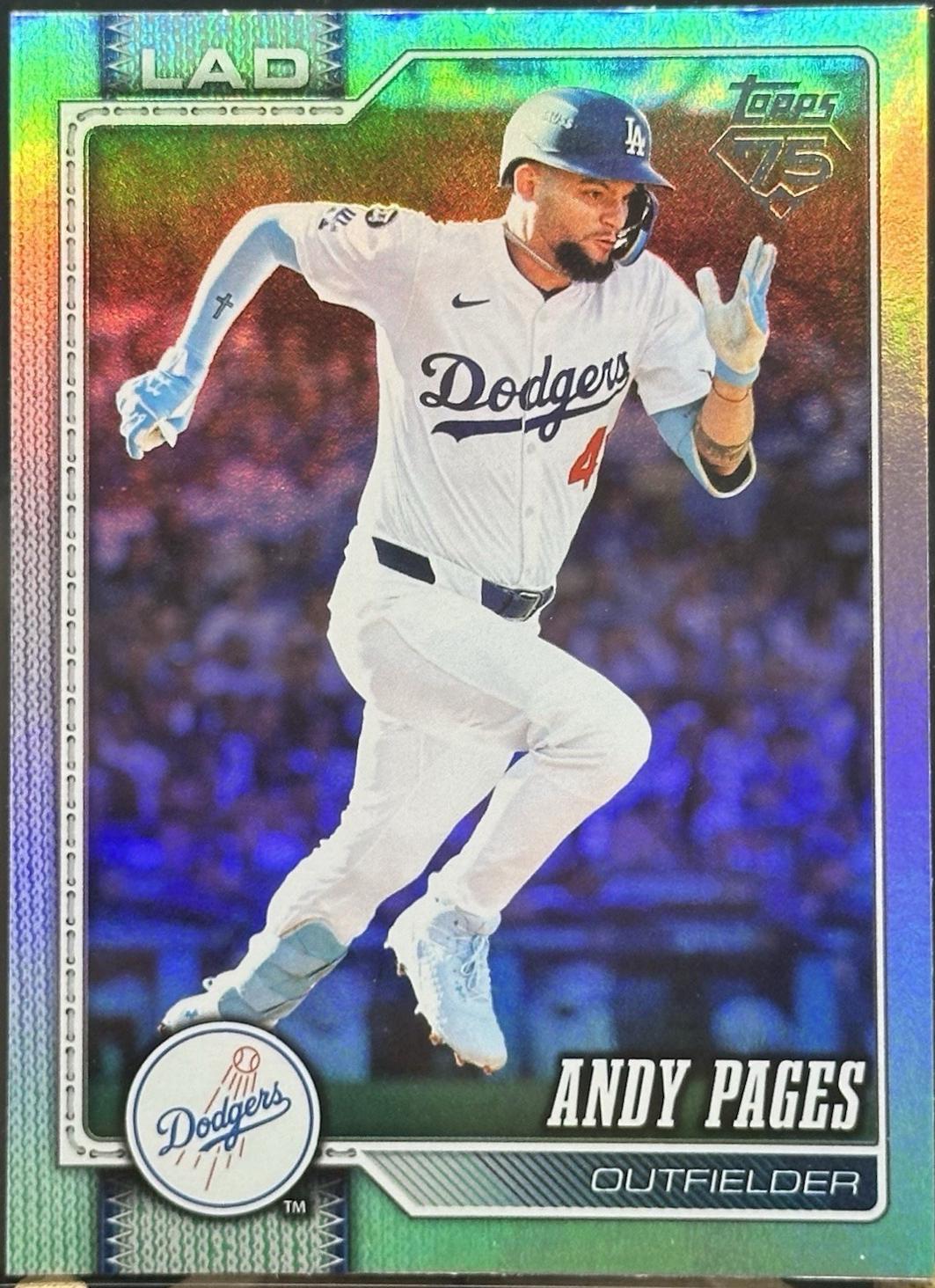 Andy Pages [Rainbow Foil] #414