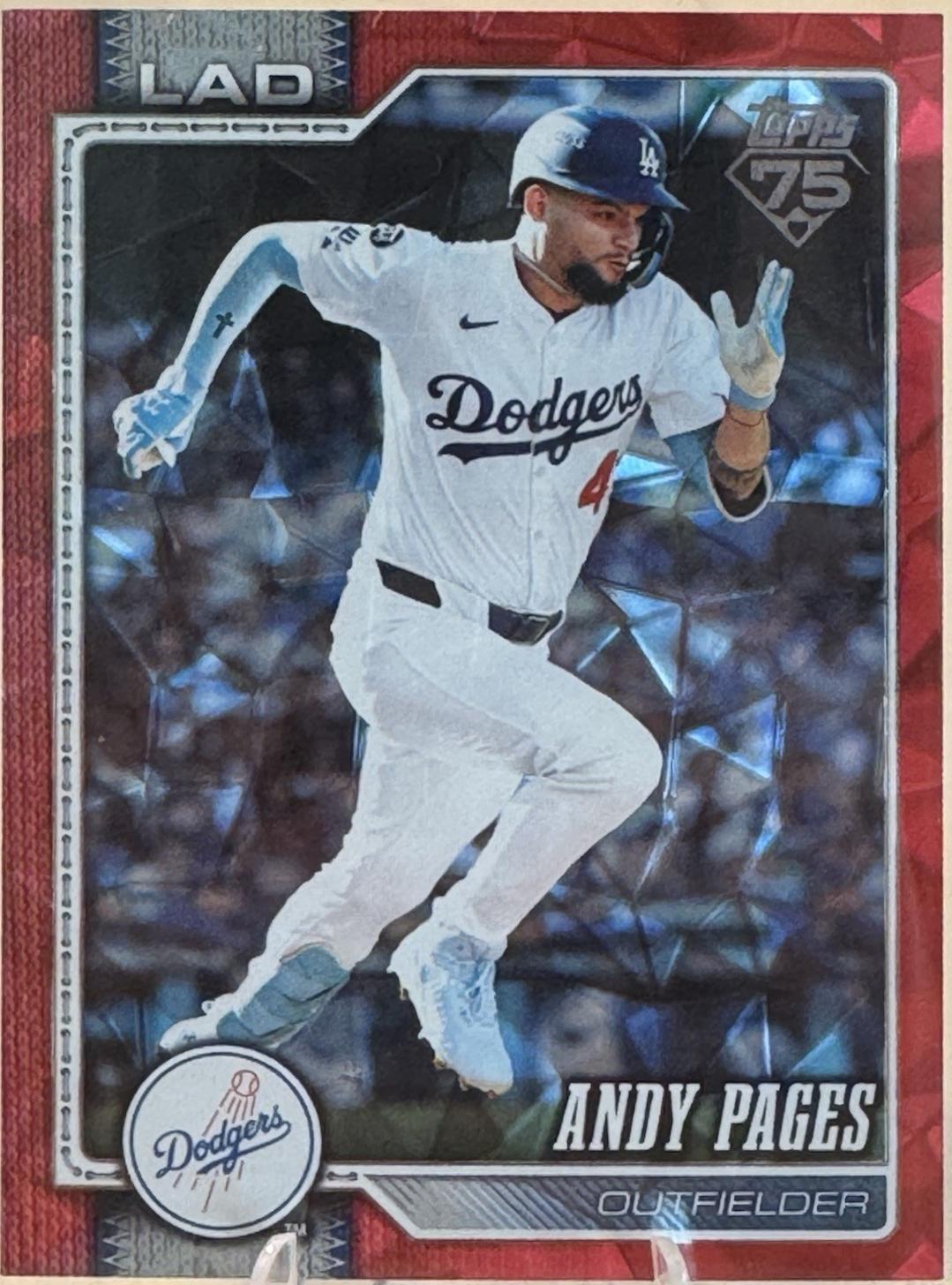 Andy Pages [Red Diamante Foil] #414