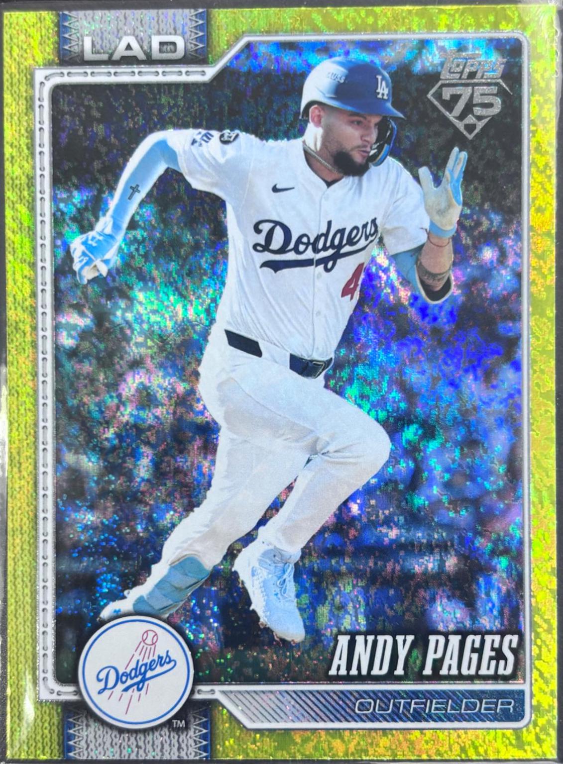 Andy Pages [Yellow Rainbow Foil] #414