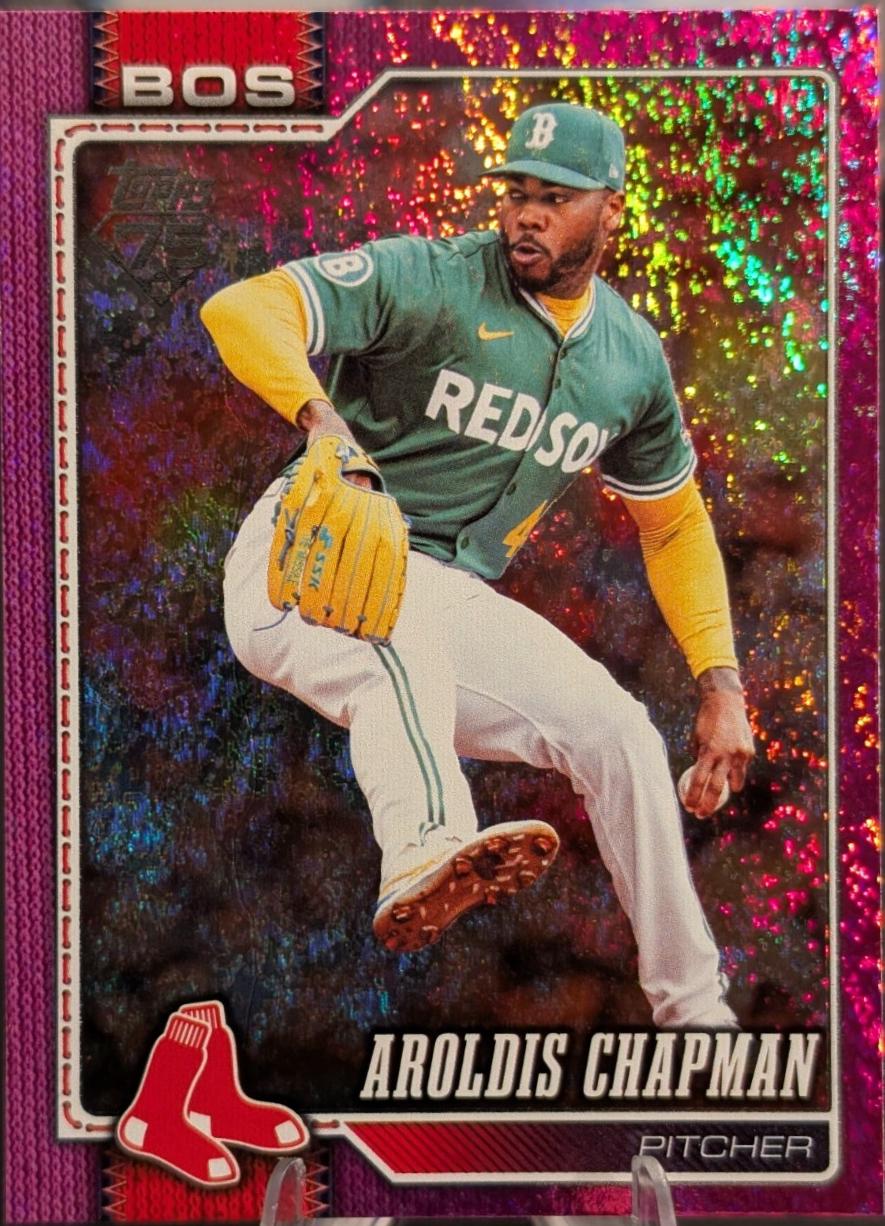 Aroldis Chapman [Holo Foil Pink] #656