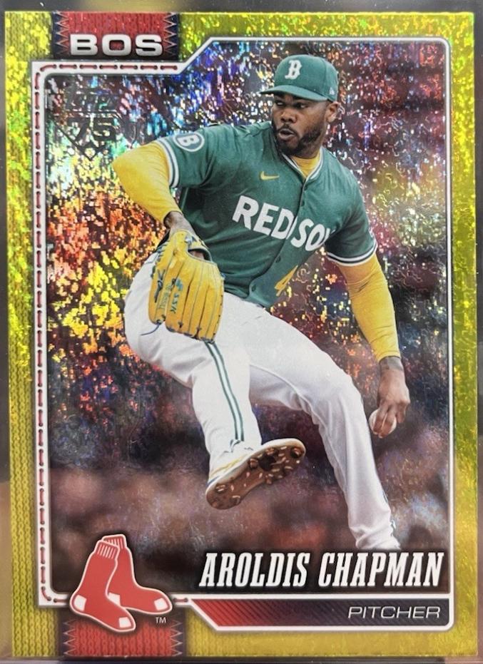Aroldis Chapman [Holo Foil Yellow] #656