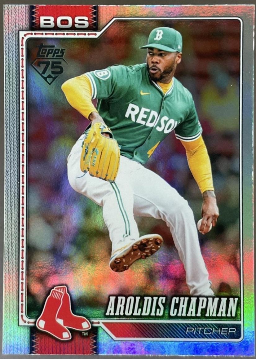 Aroldis Chapman [Rainbow Foil] #656