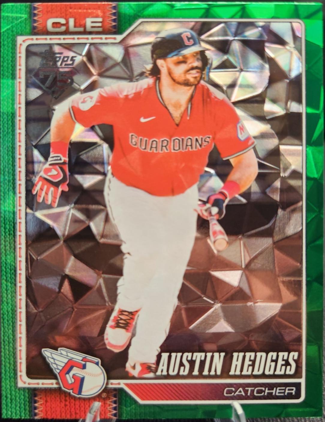 Austin Hedges [Green Diamante Foil] #545