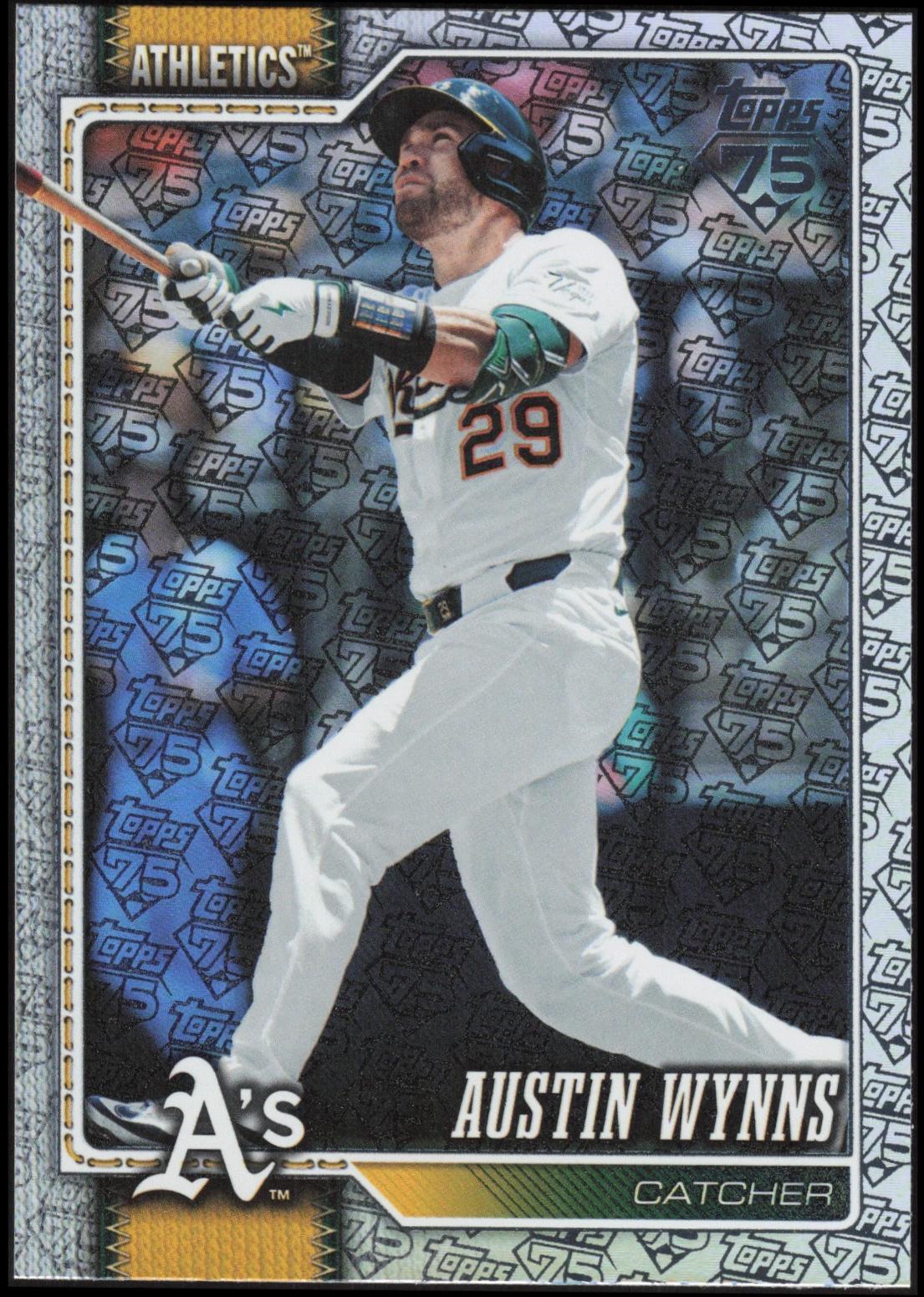Austin Wynns [75 Years of Topps] #590