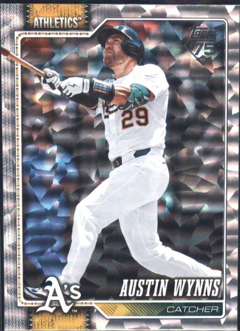 Austin Wynns [Silver Crackle Foil] #590
