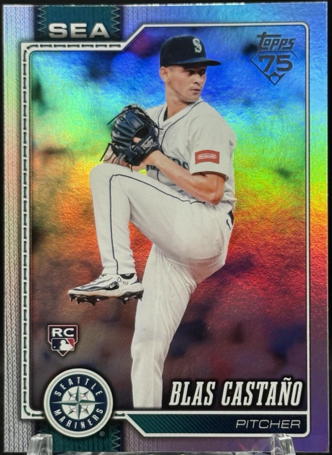 Blas Castano [Rainbow Foil] #688