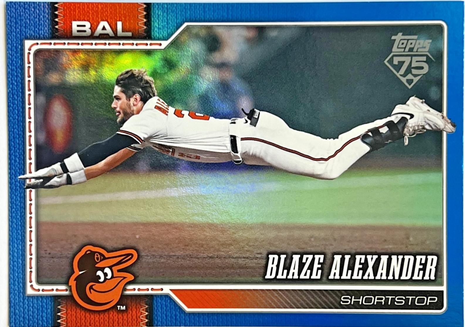 Blaze Alexander [Blue Rainbow Foil] #515