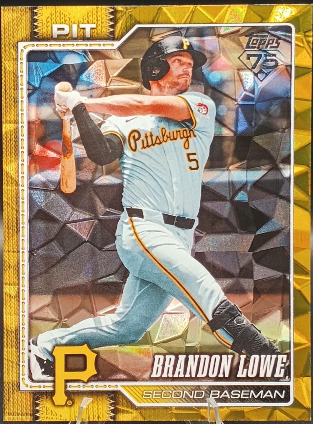 Brandon Lowe [Gold Diamante Foil] #579