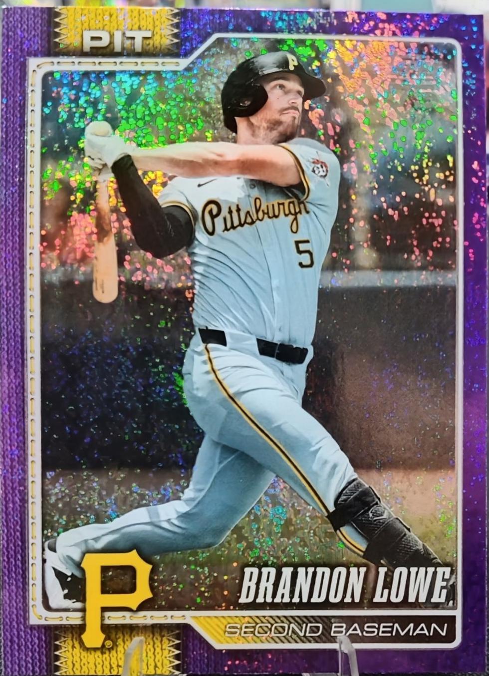 Brandon Lowe [Holo Foil Purple] #579